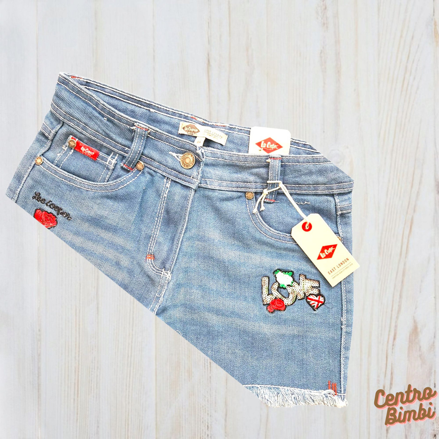 Shorts bambina Lee Cooper