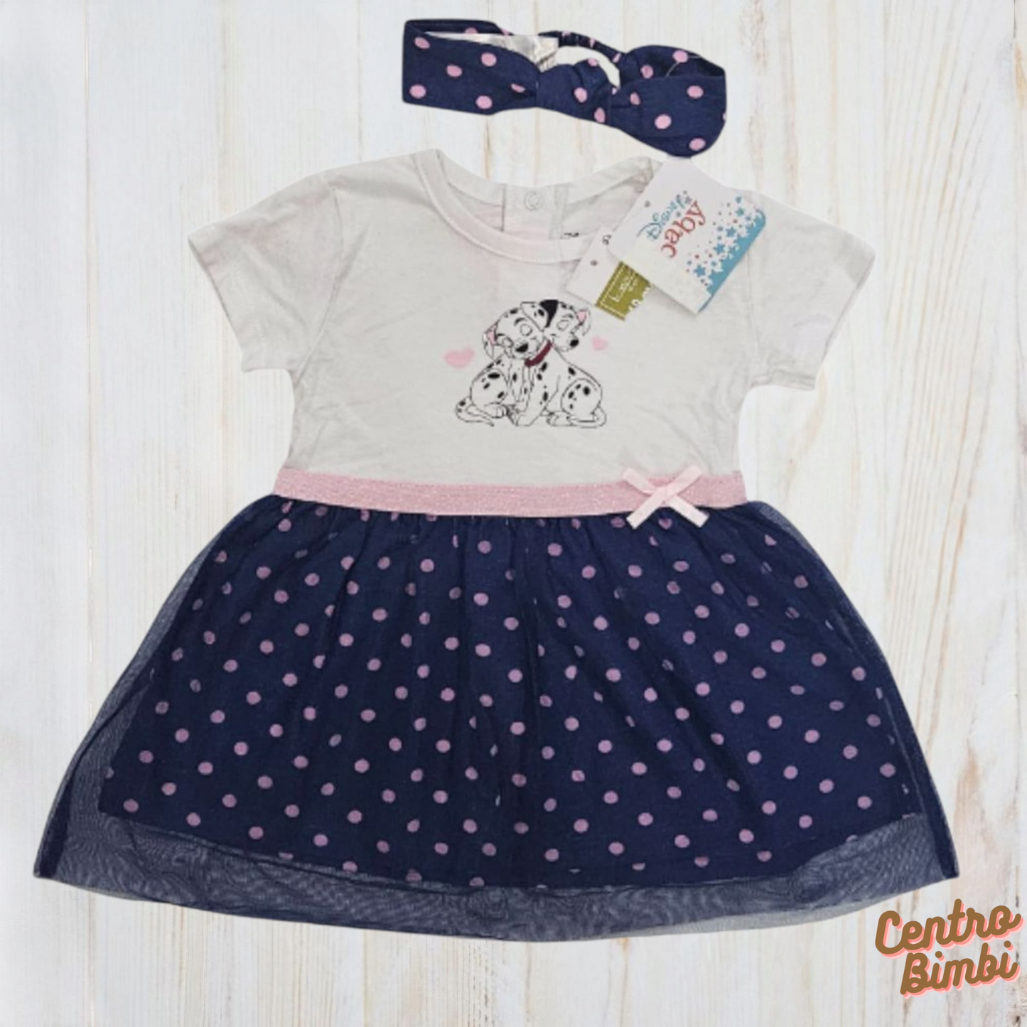 Vestito Estivo Disney carica dei 101 Dalmata