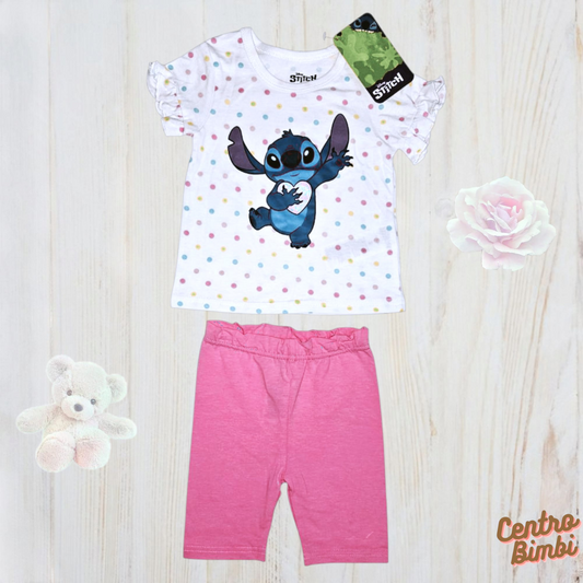 Completino baby estivo Stitch