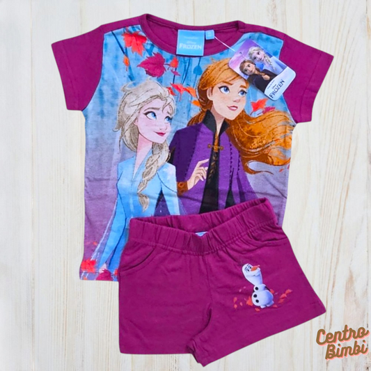 Completo bambina Frozen Disney